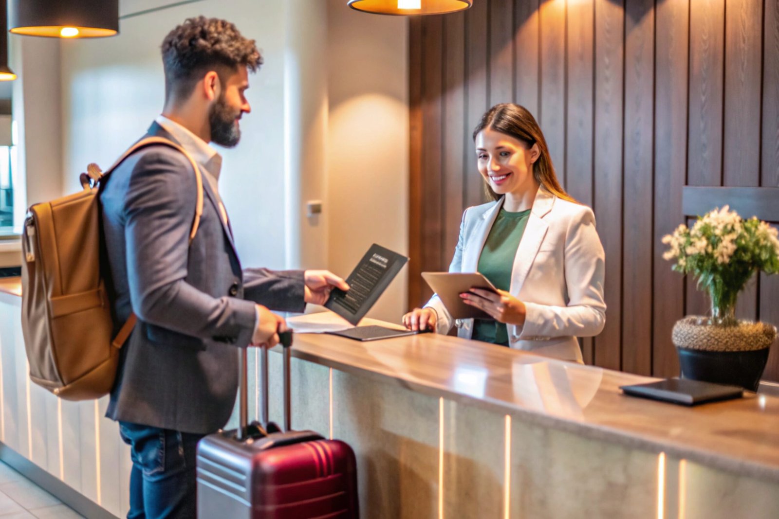 Comfortable hotel stays and air travel